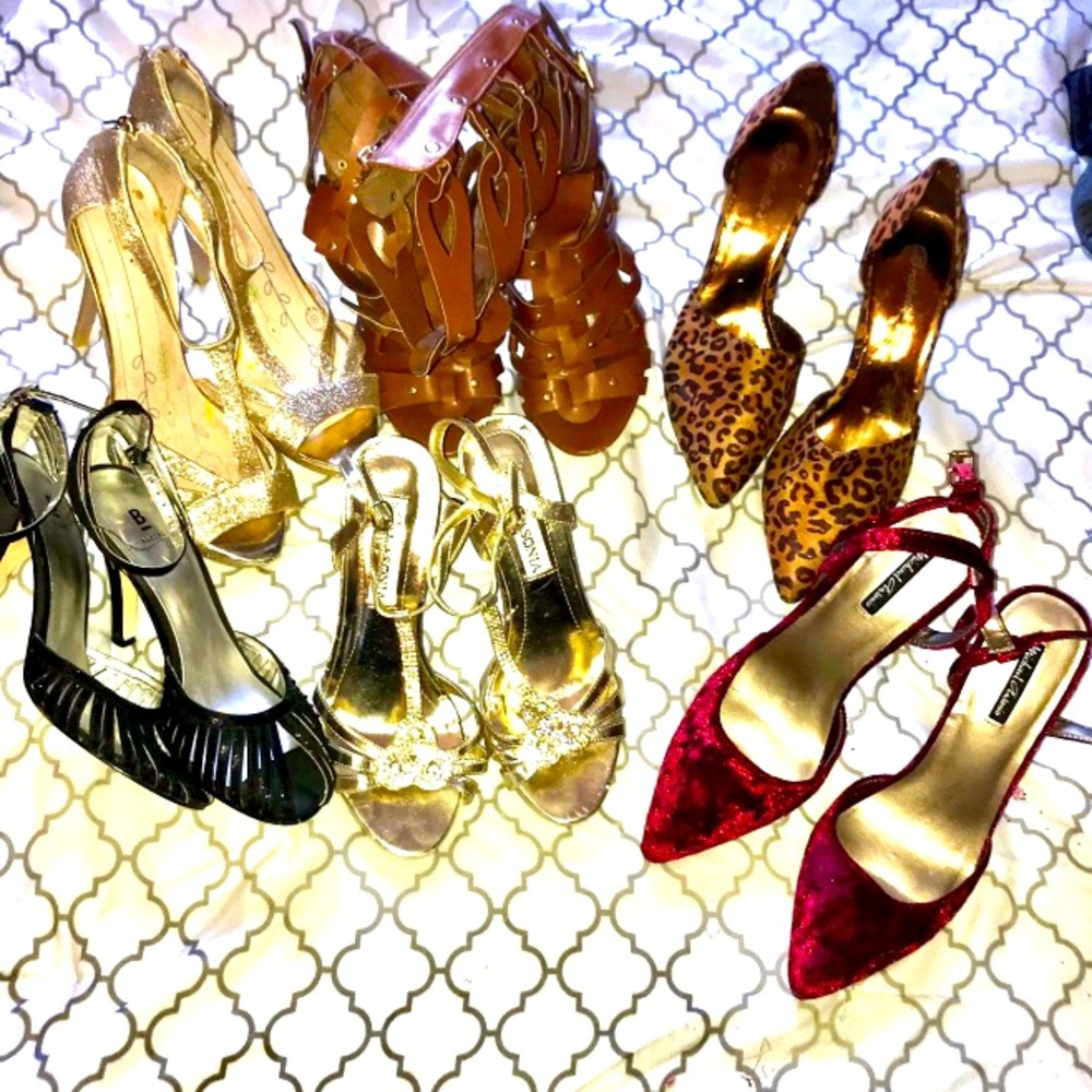 Woman’s shoes heel bundle lot
